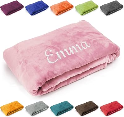 Personalisierte Decke mit Namen
