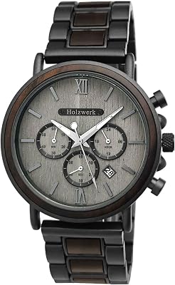 Personalisierte Holz-Uhr